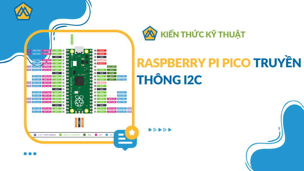 Raspberry Pi Pico Truyền thông I2C